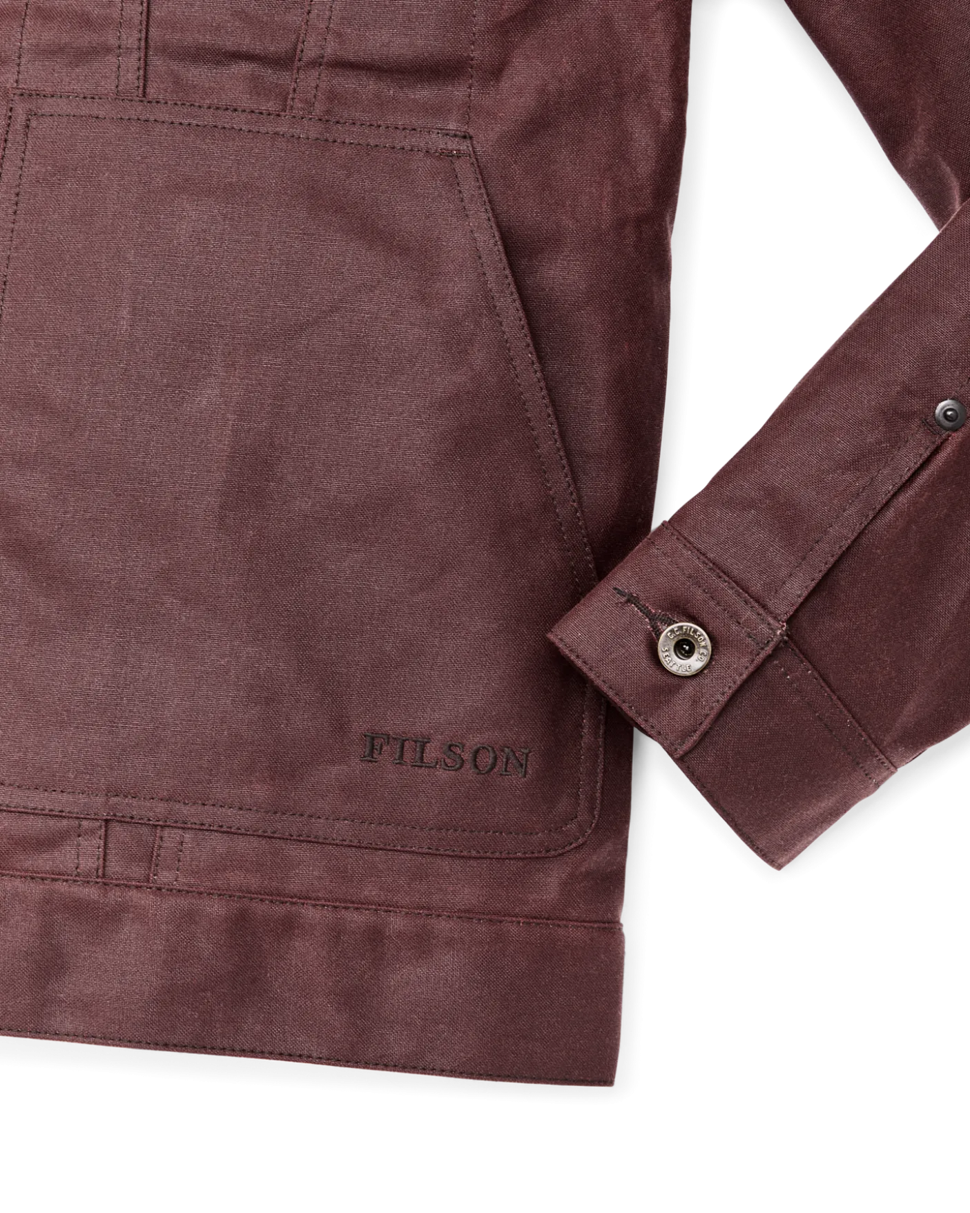 Tin Cloth Short Lined Cruiser Jacket