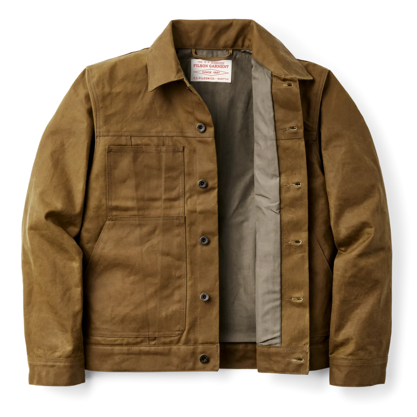 Tin Cloth Short Lined Cruiser Jacket