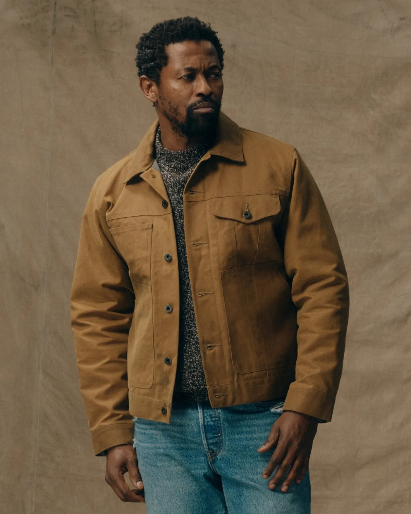 Tin Cloth Short Lined Cruiser Jacket