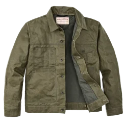 Tin Cloth Short Lined Cruiser Jacket
