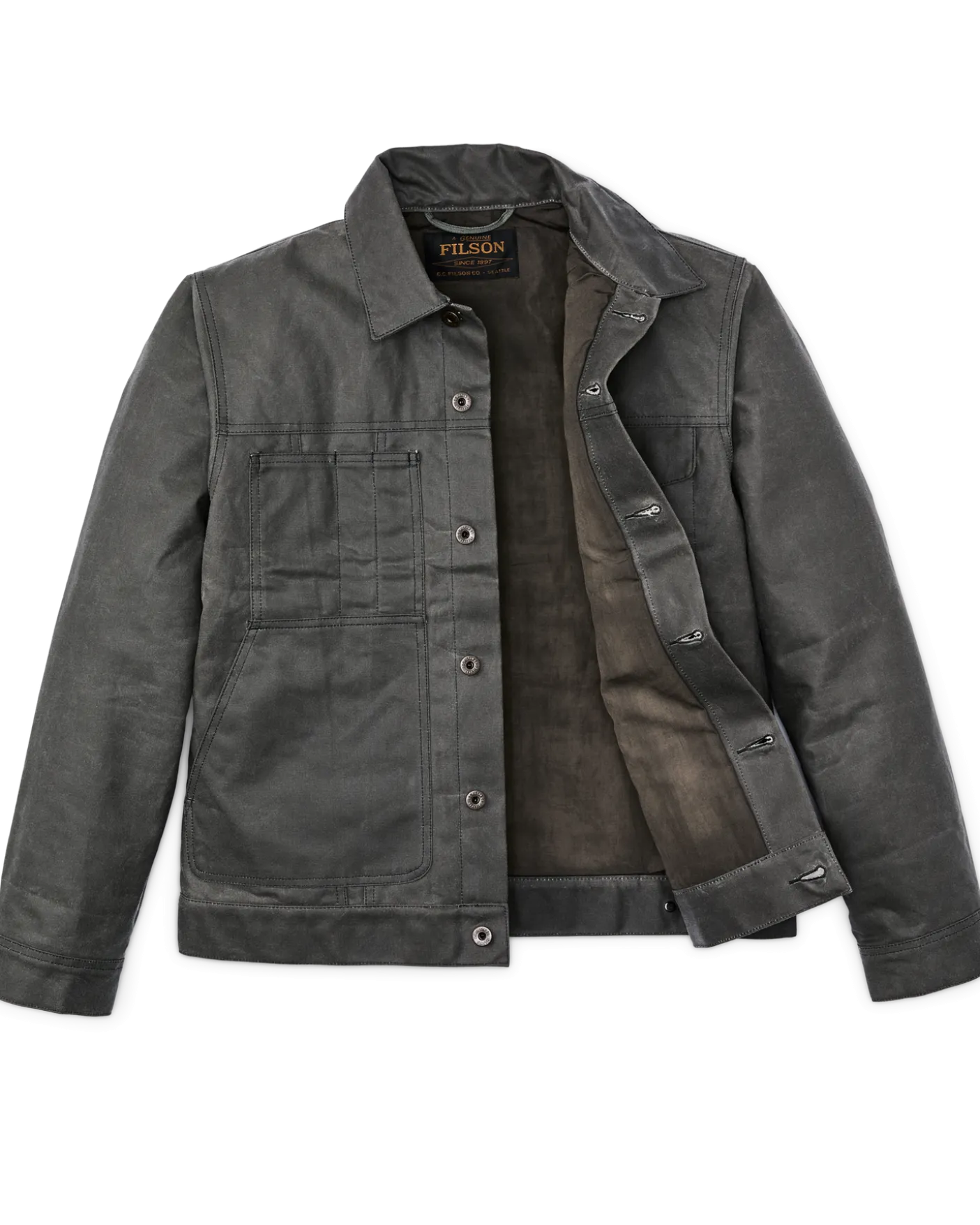 Tin Cloth Short Lined Cruiser Jacket