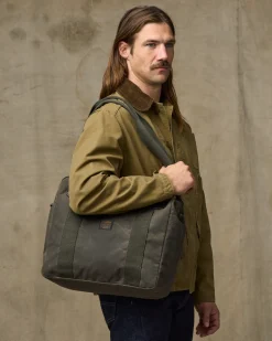 Tin Cloth Zipper Tote Bag