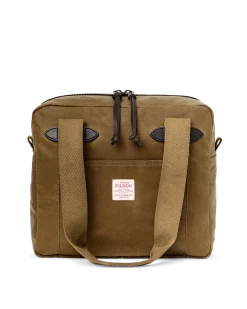 Tin Cloth Zipper Tote Bag