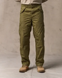 Tropical Poplin Cargo Pants
