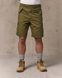 Tropical Poplin Cargo Short