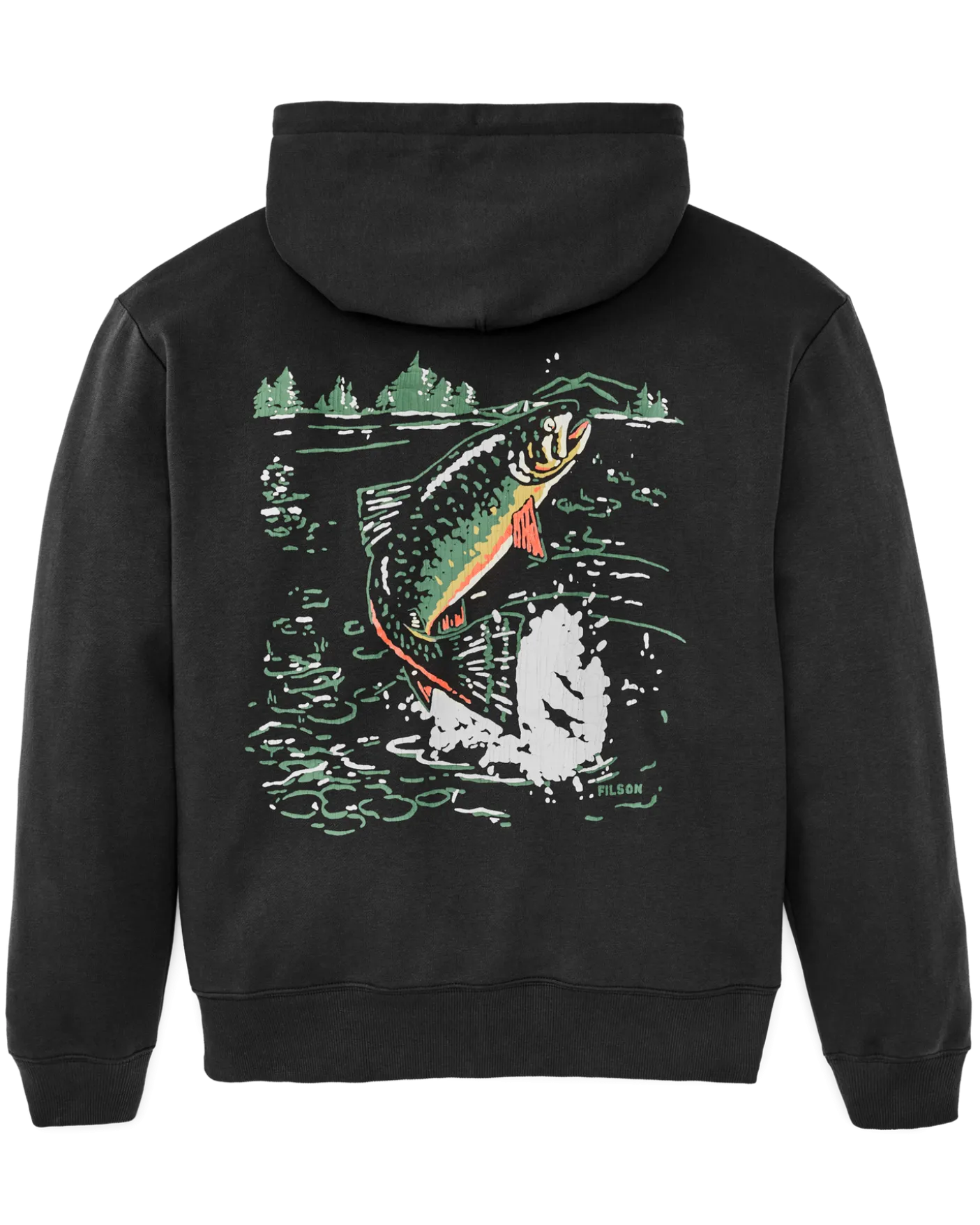 Trout Graphic Hoodie