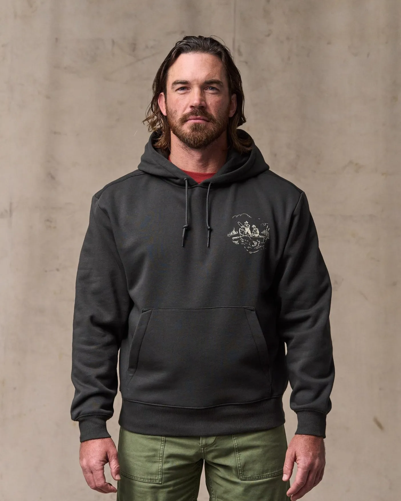 Trout Graphic Hoodie