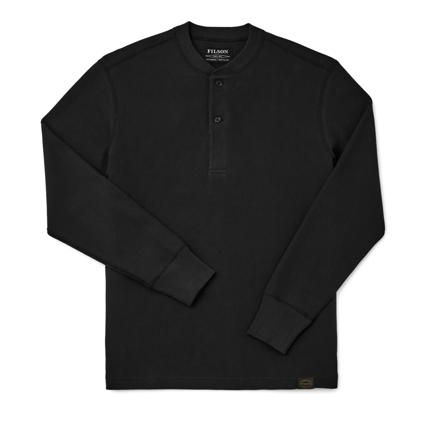 Waffle Knit Henley