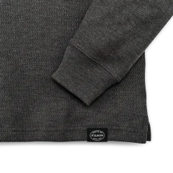 Waffle Knit Thermal Crewneck