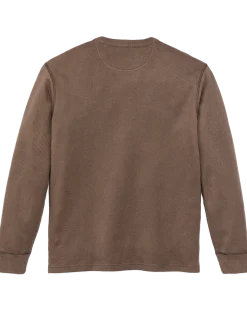 Waffle Knit Thermal Crewneck