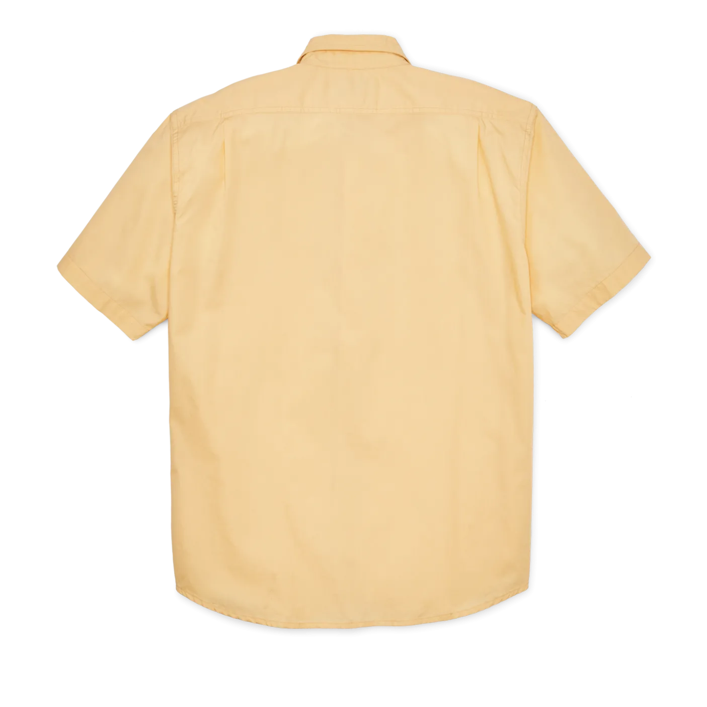 Washed Short Sleeve Feather Cloth Shirt