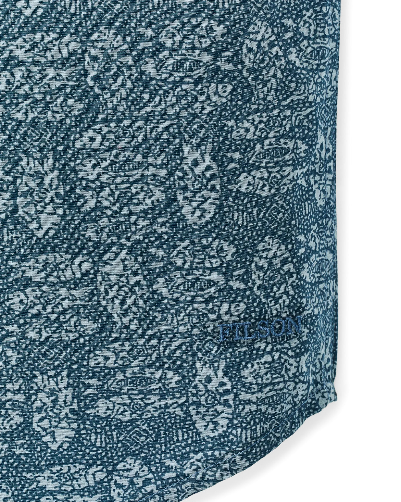 Washed Short Sleeve Feather Cloth Shirt