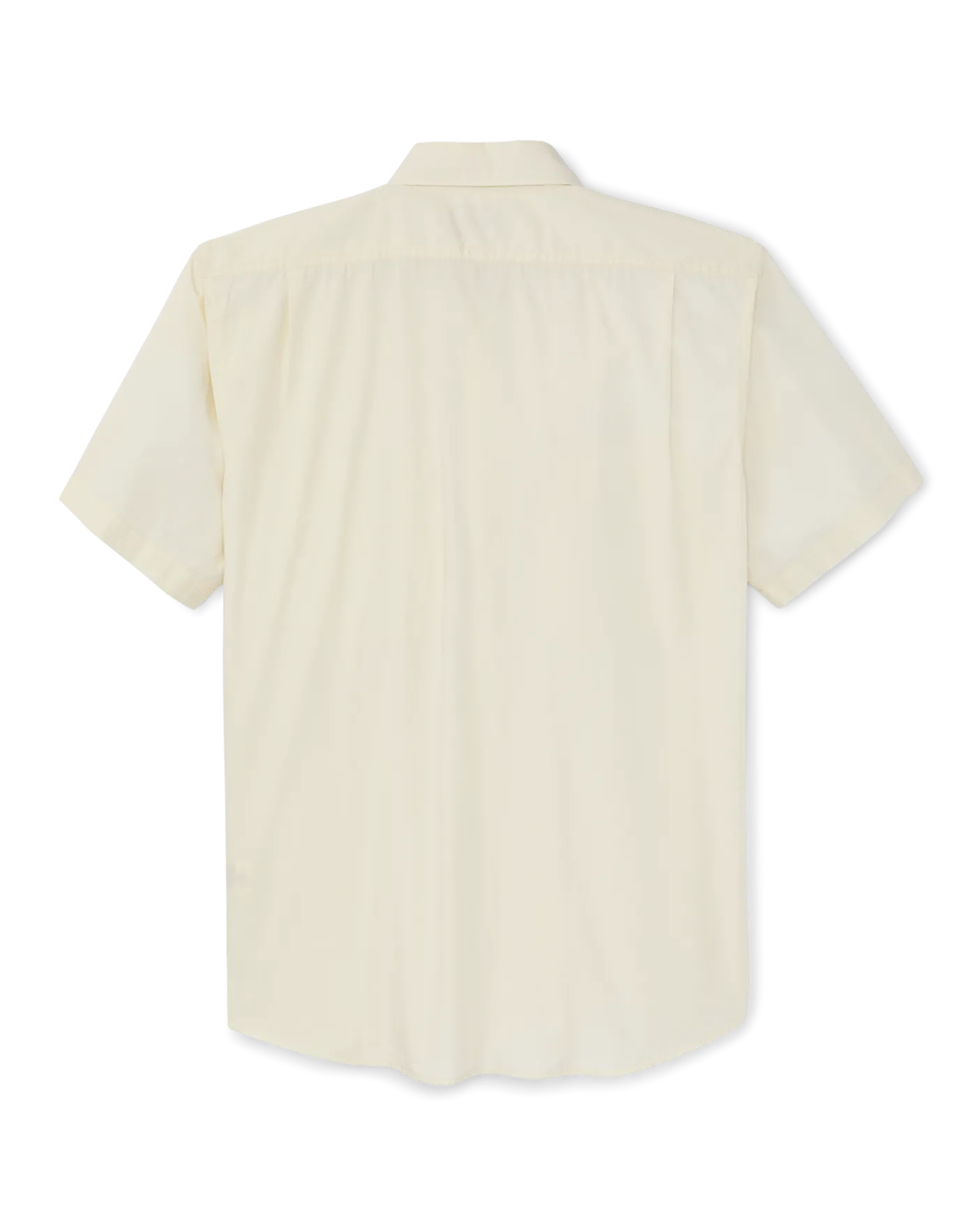 Washed Short Sleeve Feather Cloth Shirt