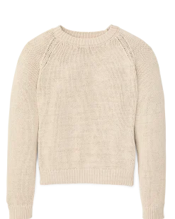 Women's Cotton Crewneck Sweater