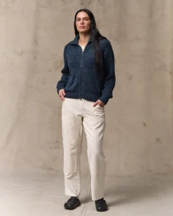 Women's Cotton Full-zip Cardigan
