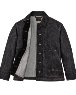 Women's Denim Barn Coat