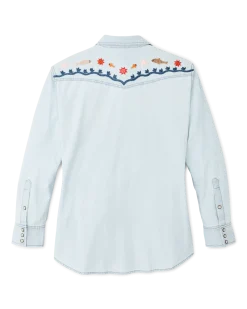 Women's Embroidered Western Shirt