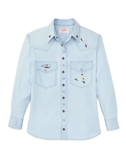 Women's Embroidered Western Shirt