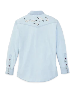 Women's Embroidered Western Shirt