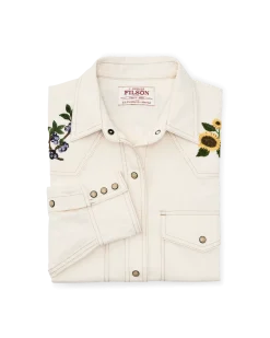 Women's Embroidered Western Shirt