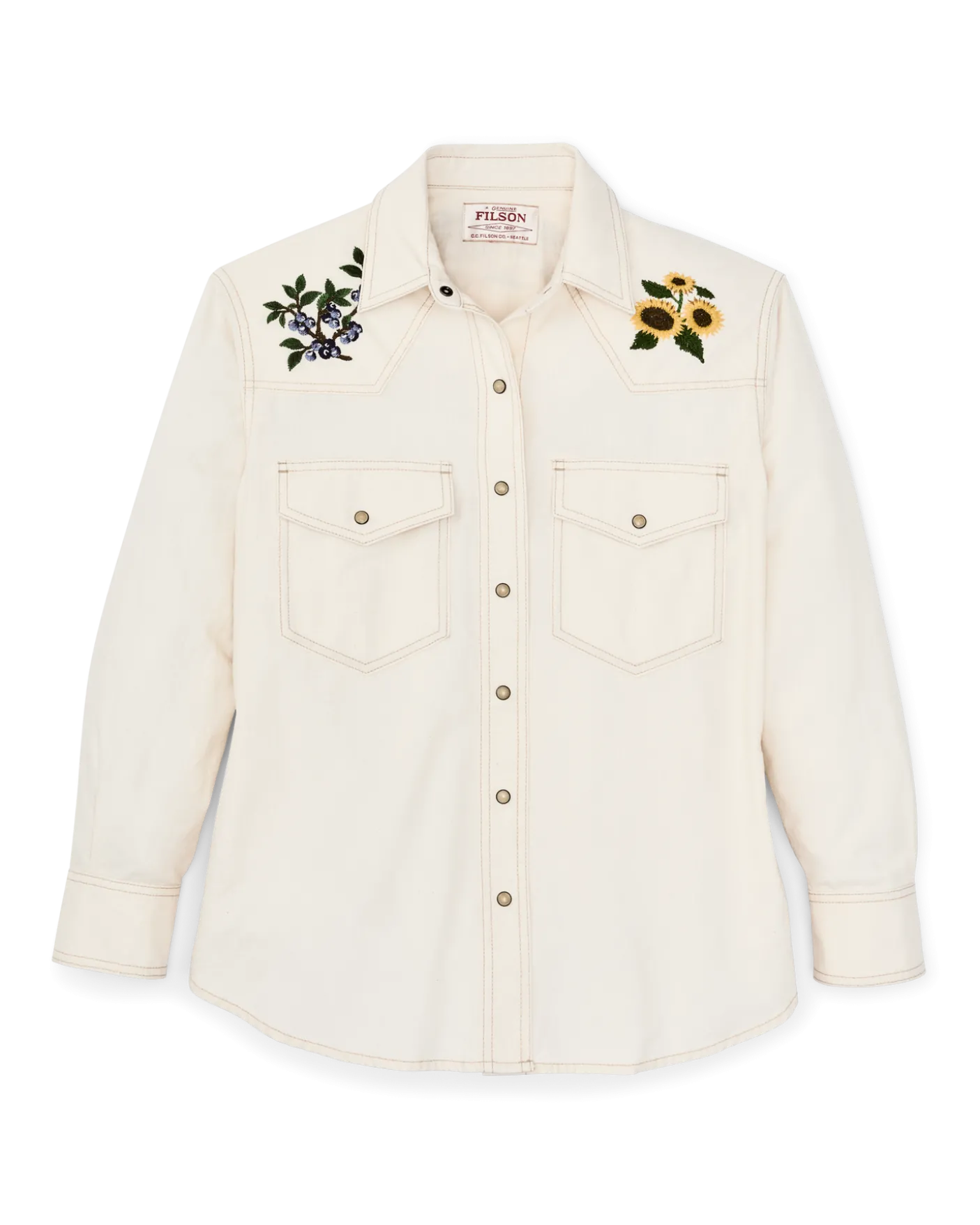 Women's Embroidered Western Shirt