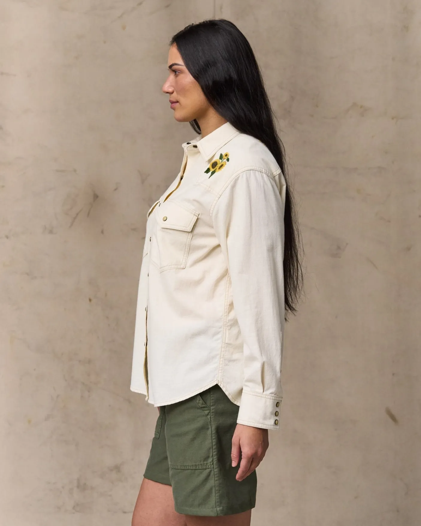 Women's Embroidered Western Shirt