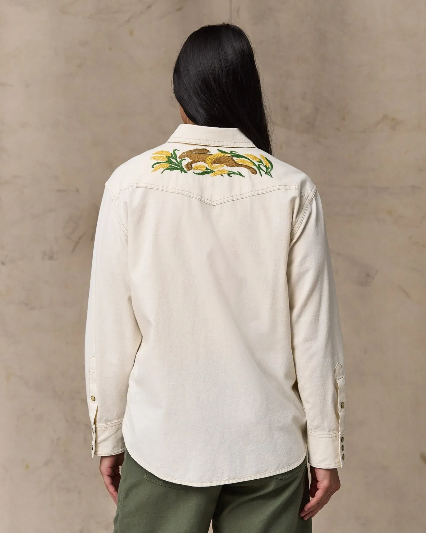 Women's Embroidered Western Shirt