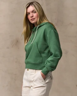 Women's French Terry Half-zip Hoodie