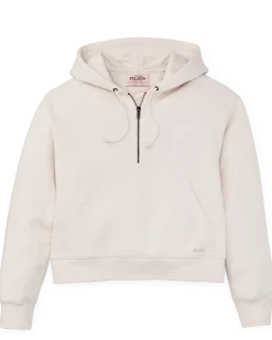 Women's French Terry Half-zip Hoodie
