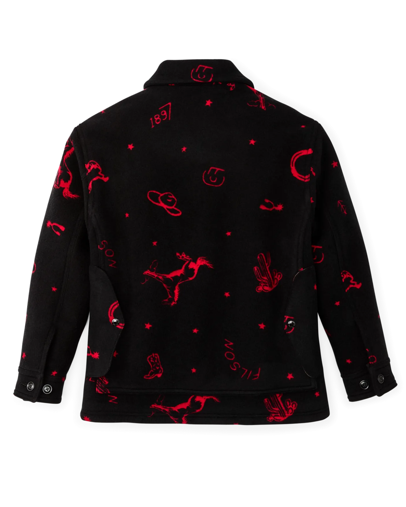 Women's Jacquard Wool Cruiser Jacket