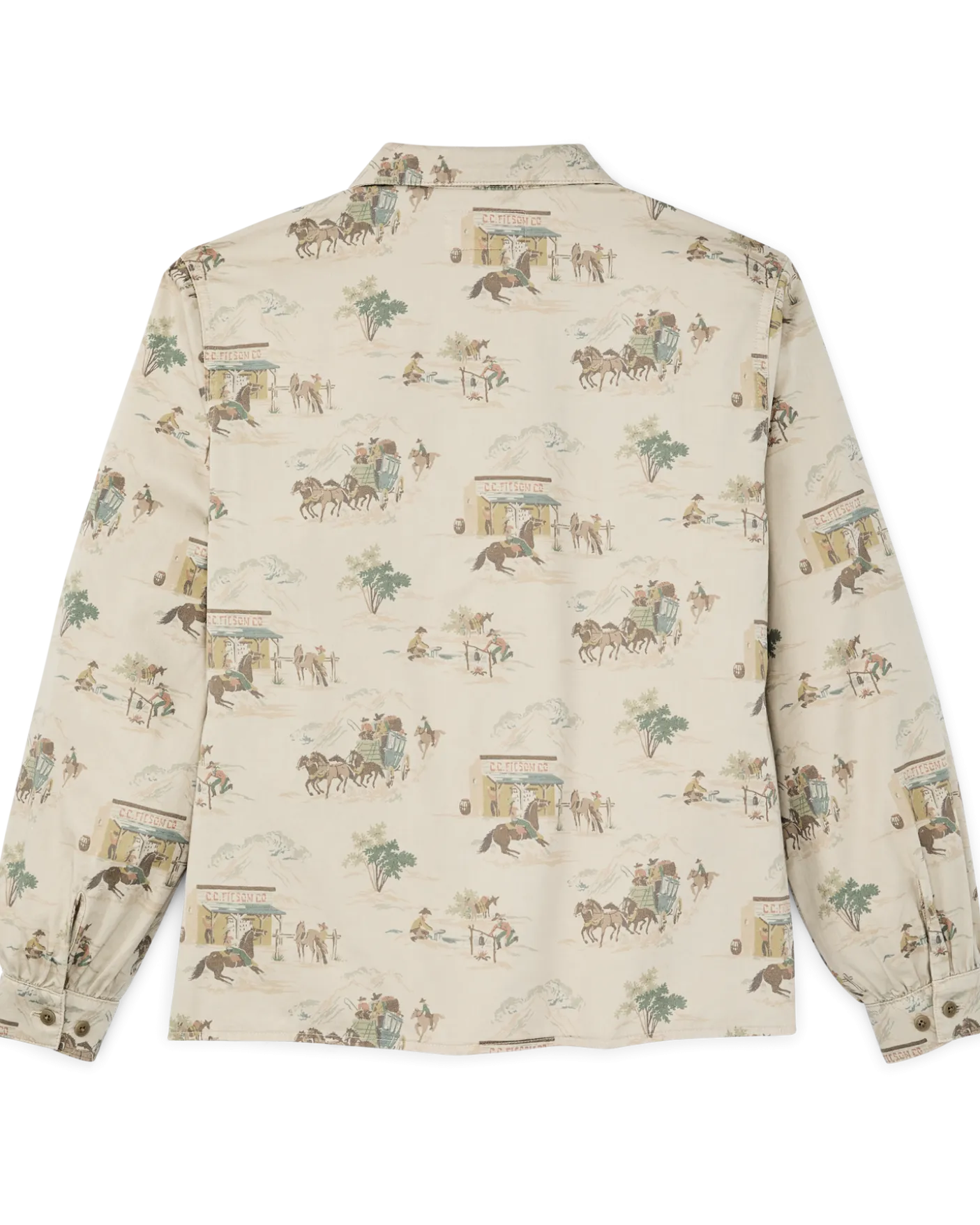 Women's Long Sleeve Twill Camp Shirt