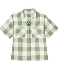 Women's Short Sleeve Camp Shirt