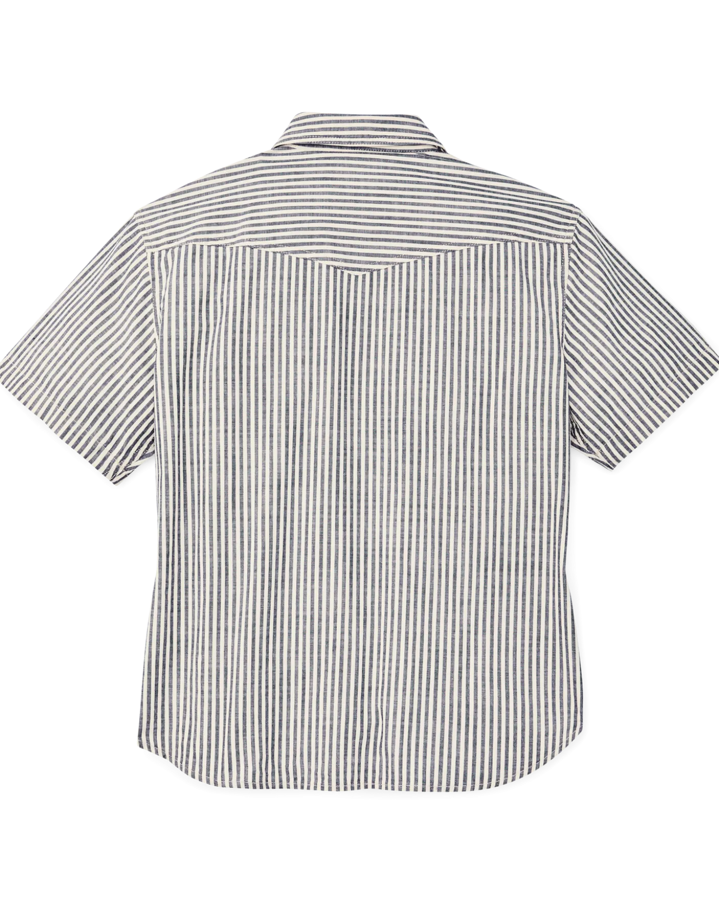 Women's Short Sleeve Chambray Western Shirt