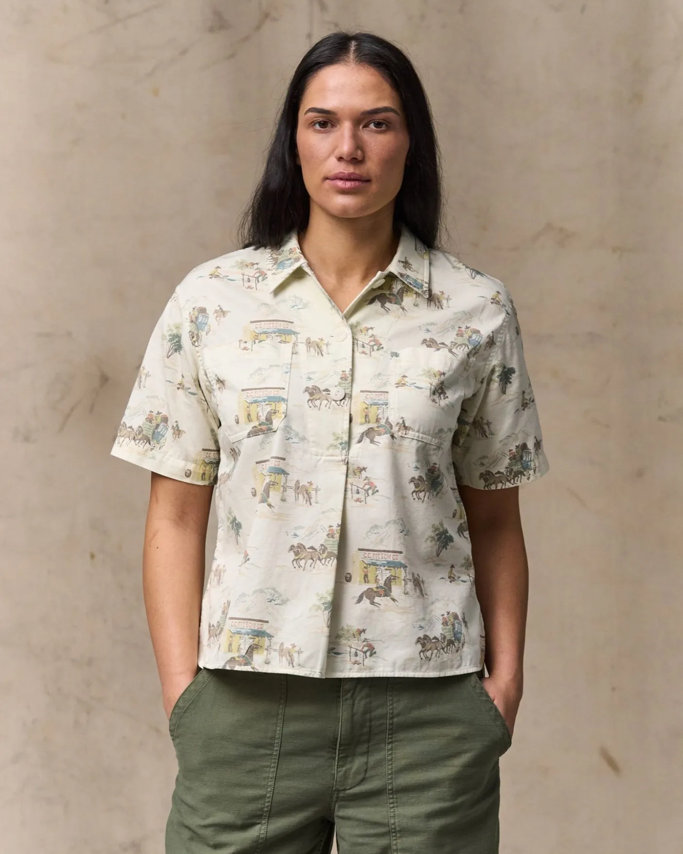 Women's Twill Popover Shirt