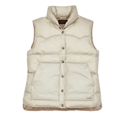 Women's Waxed Down Vest