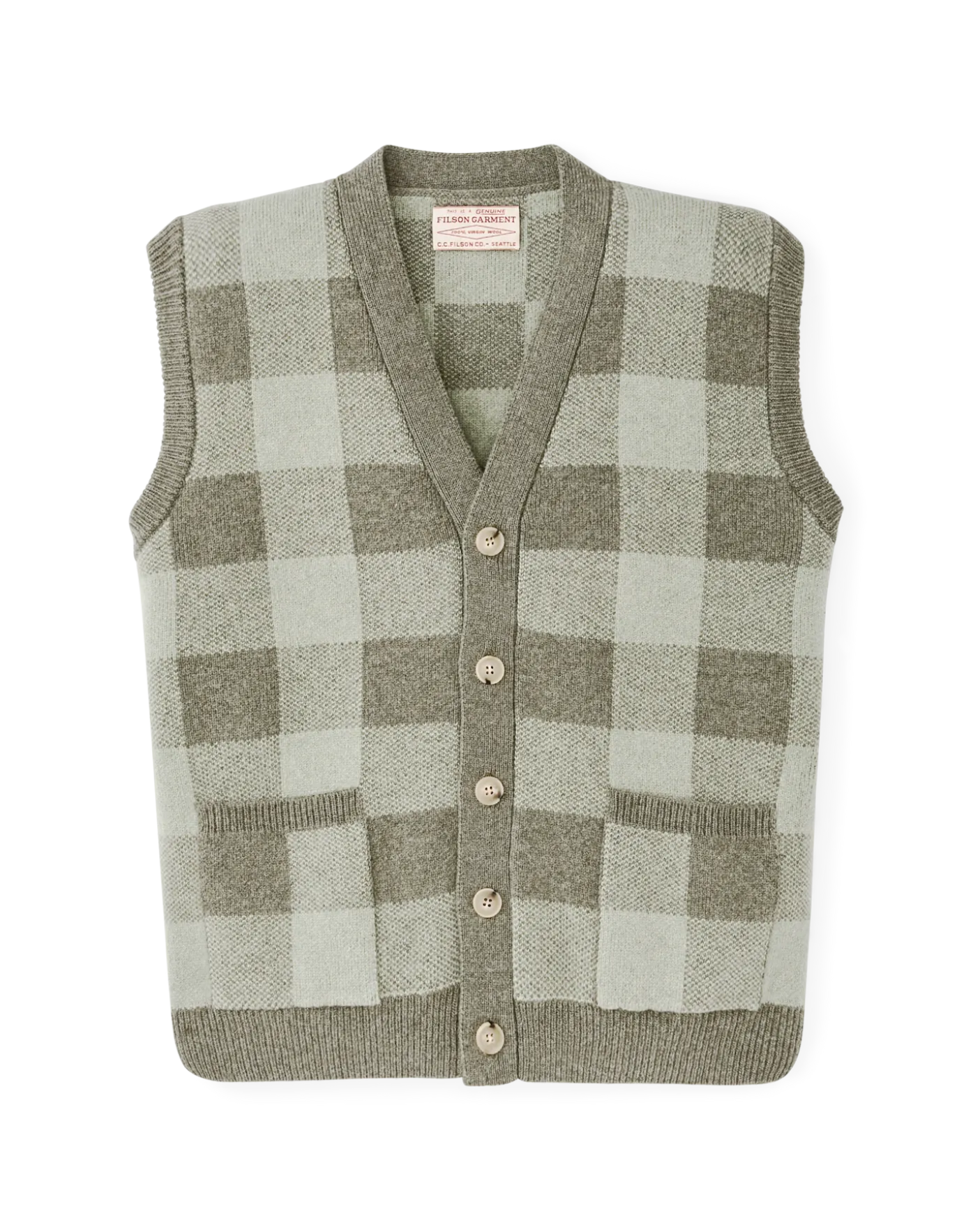 Women's Wool Cardigan Vest